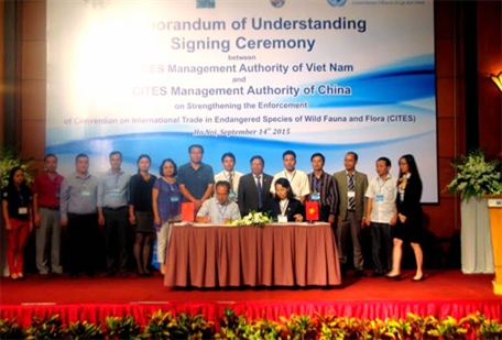 Đẩy mạnh hợp tác chống buôn bán động, thực vật hoang dã
