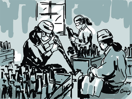 Thầm lặng nữ quân giới