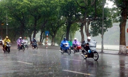 Bắc bộ tiếp tục có mưa dông trên diện rộng, nguy cơ lũ quét