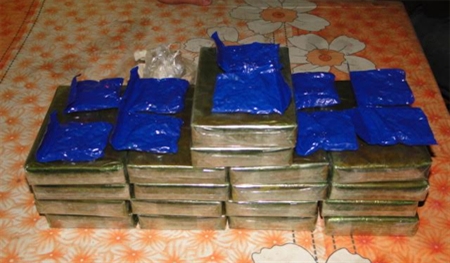 Triệt phá đường dây vận chuyển ma túy vào Việt Nam