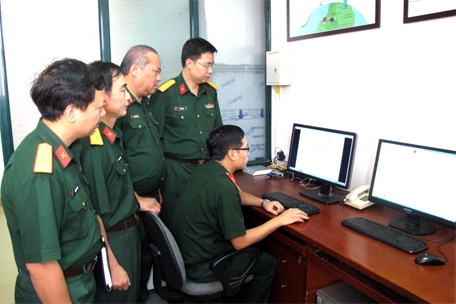 Khẳng định chất lượng tham mưu và hiệu quả công tác bảo đảm địa hình quân sự