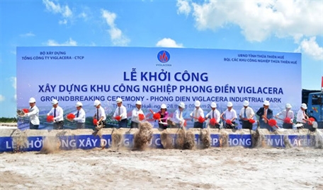 Huế: Khởi công xây dựng Khu công nghiệp Phong Điền-Viglacera