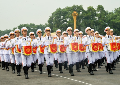 Đơn vị “mẫu” về điều lệnh