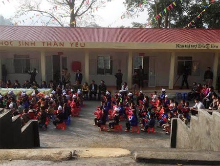 Khánh thành công trình lớp học tại Trường Tiểu học Lồ Sử Thàng (Lào Cai)