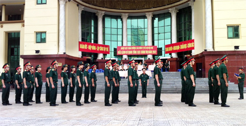 Tổng cục Chính trị khai mạc Hội thi Điều lệnh năm 2012