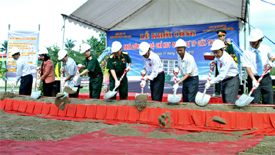 Bộ CHQS TP Cần Thơ xây nhà chung cư cho cán bộ, sĩ quan