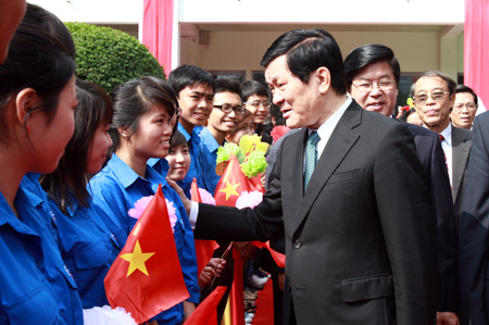 Chủ tịch nước mong ĐH Bách khoa Hà Nội tiếp tục khẳng định là trung tâm khoa học hàng đầu đất nước