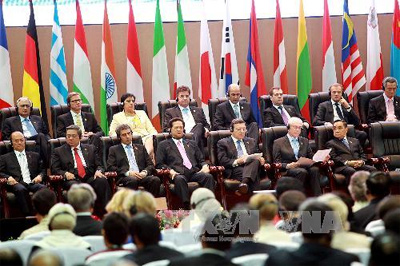 Khai mạc Hội nghị Cấp cao ASEM 9