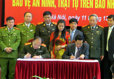 Tăng cường phối hợp tuyên truyền nhiệm vụ bảo vệ an ninh, trật tự