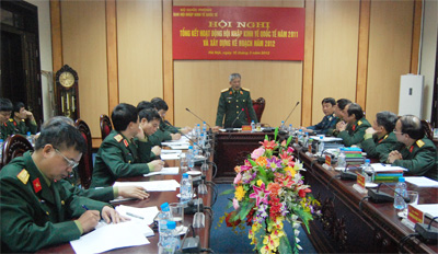 Quân đội chủ động và tích cực hội nhập quốc tế