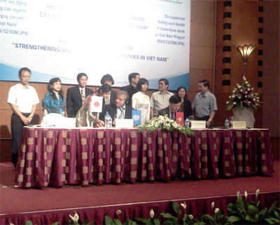 Nhật Bản hỗ trợ Việt Nam trong các ngành có nguy cơ tai nạn lao động cao