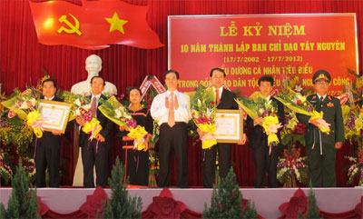 Tây Nguyên đã đạt những thành tựu to lớn, toàn diện