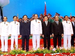 Xây dựng lực lượng CSND chính quy và tinh nhuệ