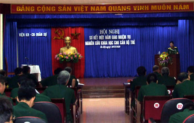 Nghiệm thu 22/23 đề tài nghiên cứu khoa học định hướng giao cho cán bộ trẻ