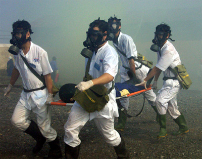 Diễn tập ứng phó sự cố hóa chất PT-12