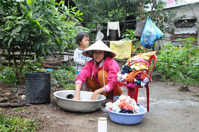 Dân thiếu nước sạch giữa mùa mưa