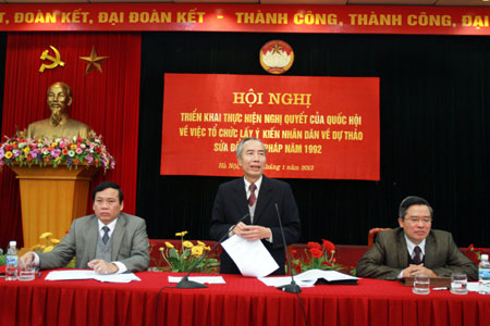 Tạo điều kiện tối đa lắng nghe ý kiến mọi tầng lớp nhân dân