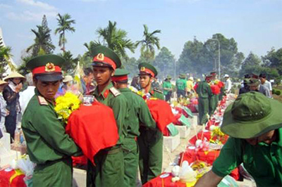 “Hài cốt liệt sĩ tìm bằng phương pháp ngoại cảm cần được giám  định ADN”