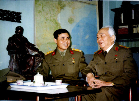 Đại tướng luôn sâu sát, quan tâm nhiều đến ngành Quân nhu    