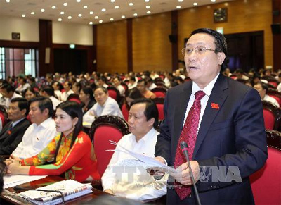 Kỳ họp thứ 6, Quốc hội khóa XIII: Phiên thảo luận về kế hoạch phát triển kinh tế - xã hội thu hút sự quan tâm của cử tri 