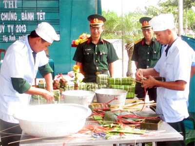 Vui Tết vùng biên giới Tây Nam