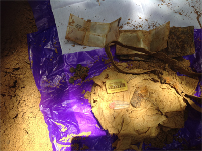 Tìm thấy 5 hài cốt liệt sĩ cùng nhiều di vật đi cùng