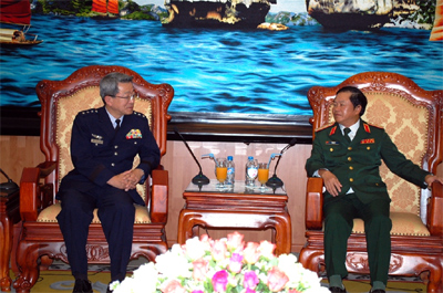 Tăng cường hợp tác giữa lực lượng không quân Việt Nam và Nhật Bản