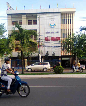 Thanh tra Công ty TNHH MTV Xổ số kiến thiết Hậu Giang