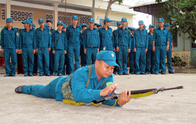 Kiểm tra công tác QS-QP trên địa bàn tỉnh Hậu Giang