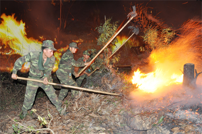 Sáng ngời nét đẹp người chiến sĩ Thủ đô