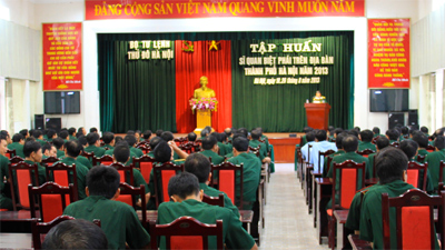 Bế mạc lớp tập huấn sĩ quan biệt phái năm 2013