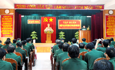 Khai mạc lớp tập huấn nghiệp vụ Lịch sử quân sự năm 2013