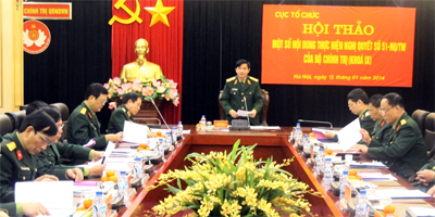 Hội thảo “Một số nội dung thực hiện Nghị quyết 51-NQ/TW của Bộ Chính trị (khóa IX)