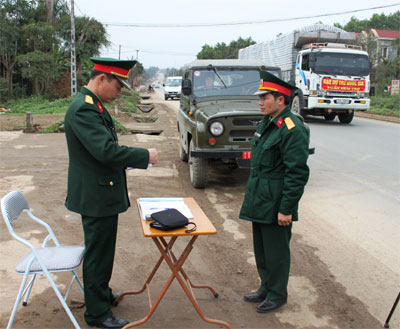 Siết chặt kiểm soát, tăng cường tính tự giác của quân nhân