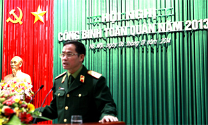 Hội nghị Công binh toàn quân năm 2013