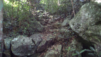 Di tích hang Con Moong xuống cấp trầm trọng