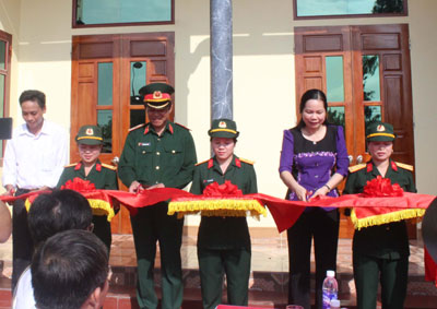 Tặng nhà tình nghĩa cho bệnh binh tỉnh Thái Bình