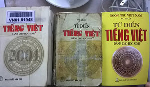 Thu hồi 8 cuốn từ điển tiếng Việt có sai sót