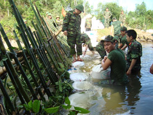 Toàn quân tham gia giúp dân gần 700.000 ngày công
