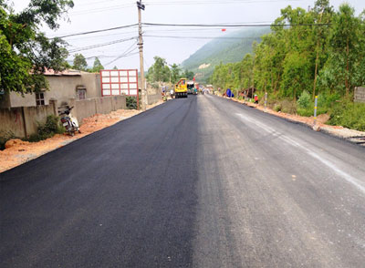 Hoàn thành nâng cấp tuyến đường vào khu mộ Đại tướng Võ Nguyên Giáp 