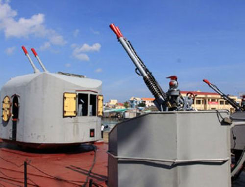 Bắn thử, đánh giá nghiệm thu một số vũ khí cải tiến trên tàu 