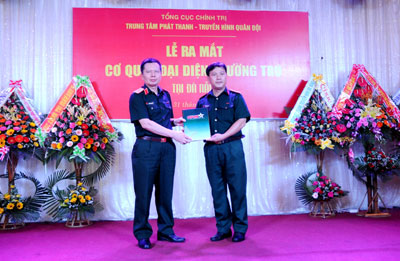 Ra mắt Cơ quan đại diện Thường trú Trung tâm Phát thanh- Truyền hình Quân đội tại Đà Nẵng