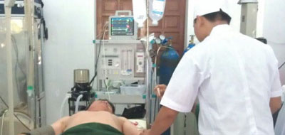 Hỗ trợ trực tuyến mổ ruột thừa cho bệnh nhân ở Trường Sa