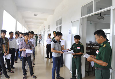 Các trường quân đội kết thúc đợt 1 kỳ thi tuyển sinh nghiêm túc, an toàn