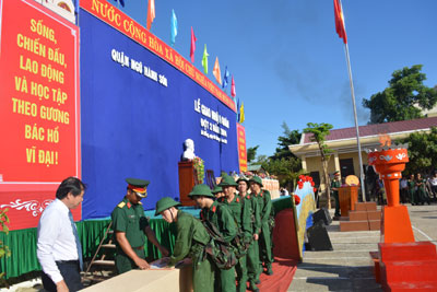 Đà Nẵng tổ chức Lễ giao nhận quân đợt 2-2014