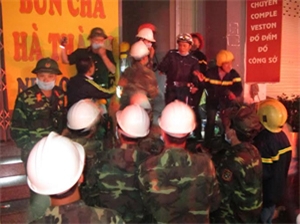 Vụ hỏa hoạn ở Khu đô thị Xa La - Hà Nội: Hỗ trợ, cấp cứu kịp thời cho nạn nhân 