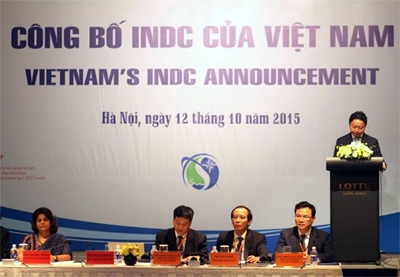 Việt Nam cam kết giảm 8% lượng phát thải khí nhà kính 