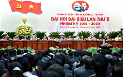 Khai mạc Đại hội đại biểu Đảng bộ tỉnh Đồng Tháp