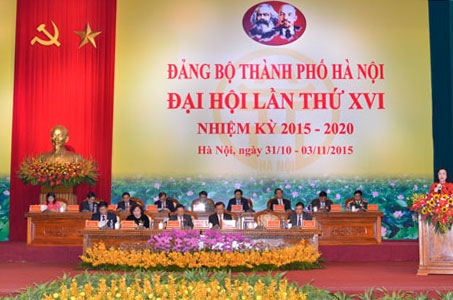 Đảng bộ TP Hà Nội khai mạc phiên trù bị Đại hội lần thứ XVI, nhiệm kỳ 2015 - 2020