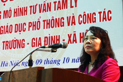 Các cơ sở giáo dục phổ thông cần có phòng tư vấn tâm lý